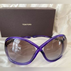 Tom Ford Purple Whitney Sunglasses